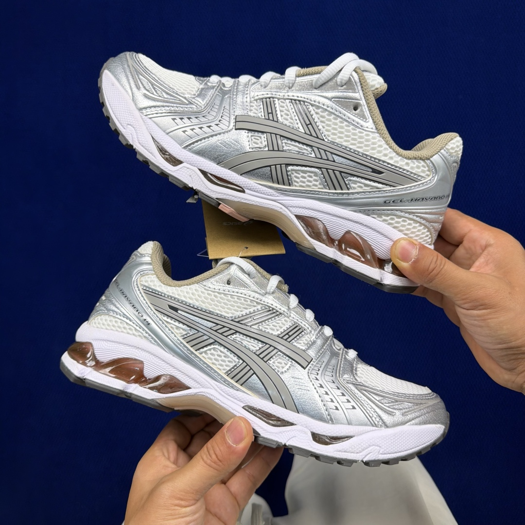 纯原亚瑟士 ASICS Gel-Kayano 14 共48色‼️货号：1202A056-106 灰棕尺码