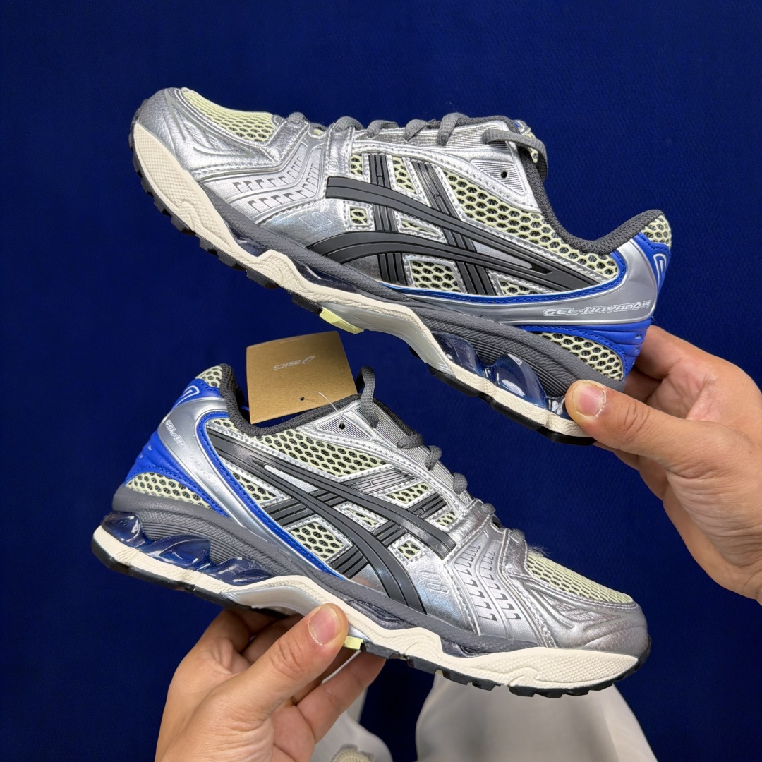 纯原亚瑟士 ASICS Gel-Kayano 14 共48色‼️货号：1203A740-750 银蓝尺码