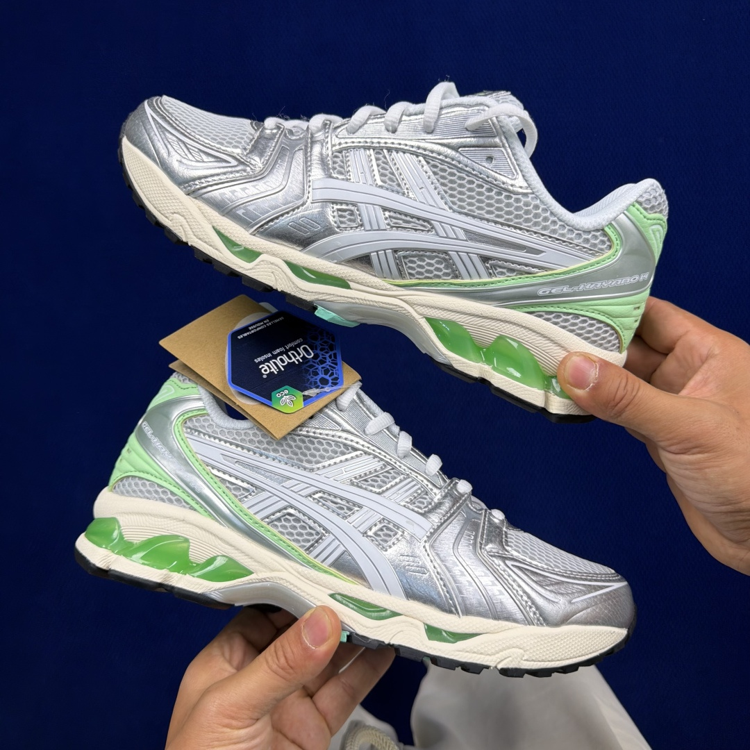 纯原亚瑟士 ASICS Gel-Kayano 14 共48色‼️货号：1203A740-102 银白玉尺