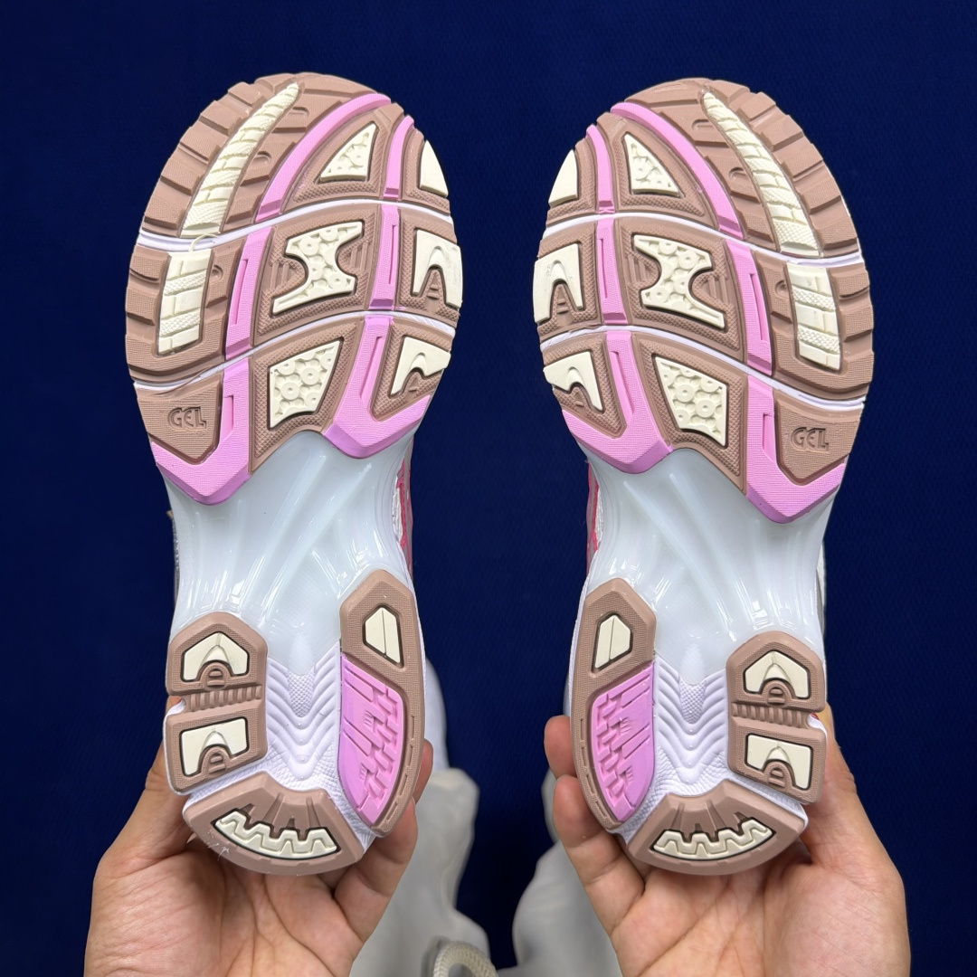 纯原亚瑟士 ASICS Gel-Kayano 14 共48色‼️货号：1203A667-100 奶油粉尺