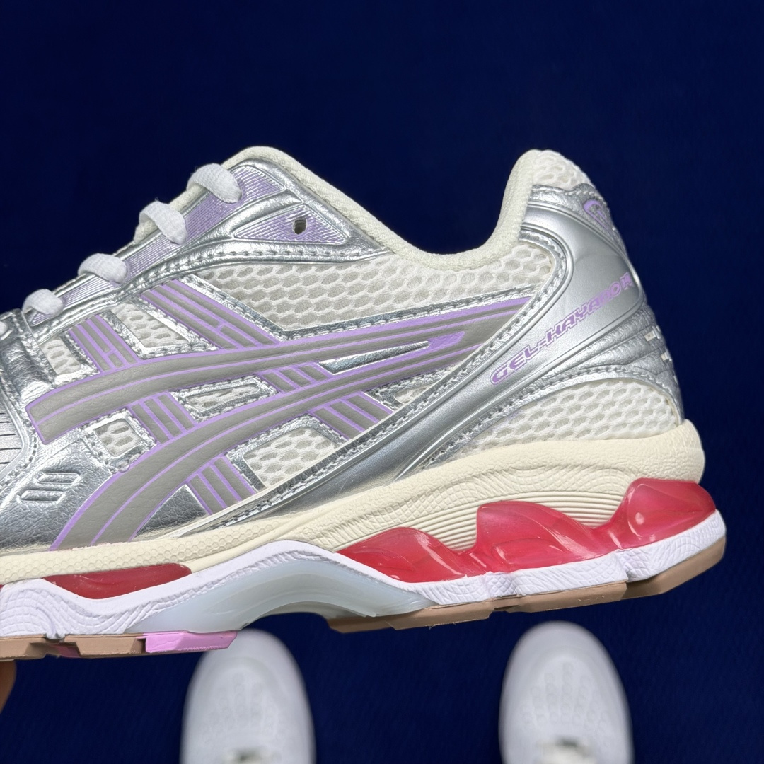 纯原亚瑟士 ASICS Gel-Kayano 14 共48色‼️货号：1203A667-100 奶油粉尺