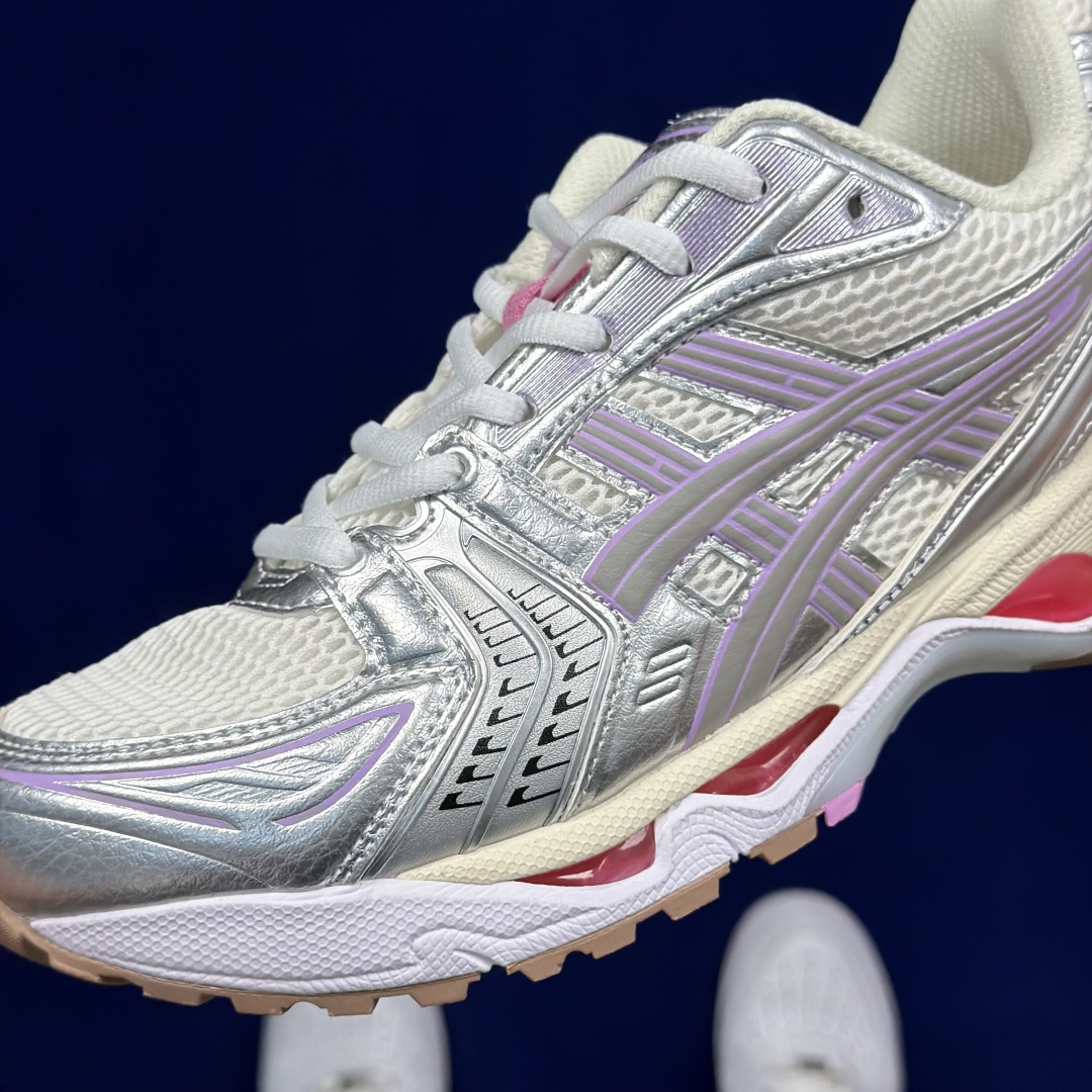 纯原亚瑟士 ASICS Gel-Kayano 14 共48色‼️货号：1203A667-100 奶油粉尺