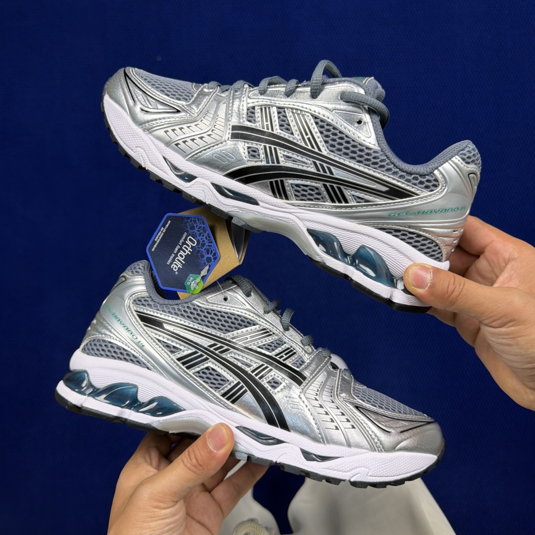 纯原亚瑟士 ASICS Gel-Kayano 14 共48色‼️货号：1203A537-020 银灰色尺