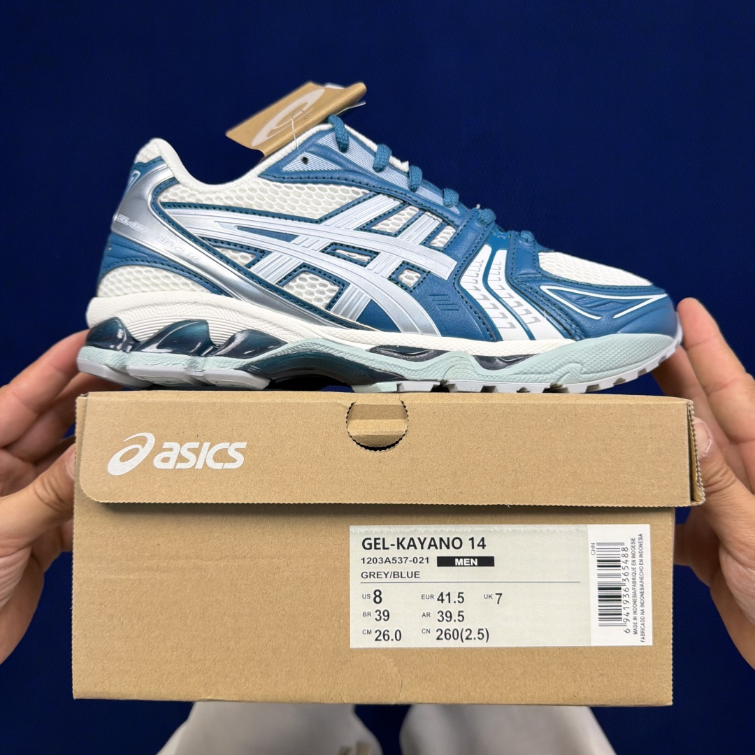 纯原亚瑟士 ASICS Gel-Kayano 14 共48色‼️货号：1203A537-021 灰蓝尺码
