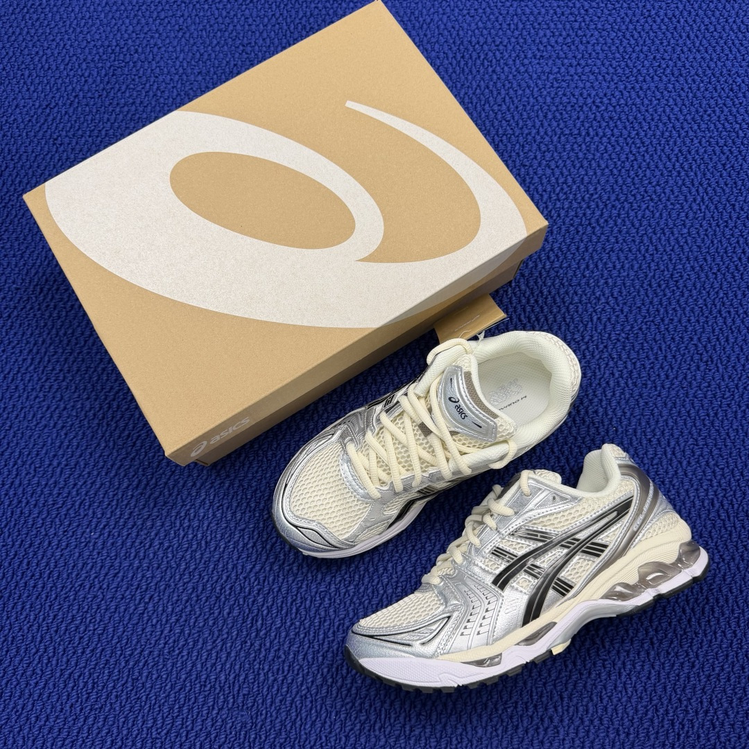纯原亚瑟士 ASICS Gel-Kayano 14 共48色‼️货号：1201A019-108 黑黄银尺