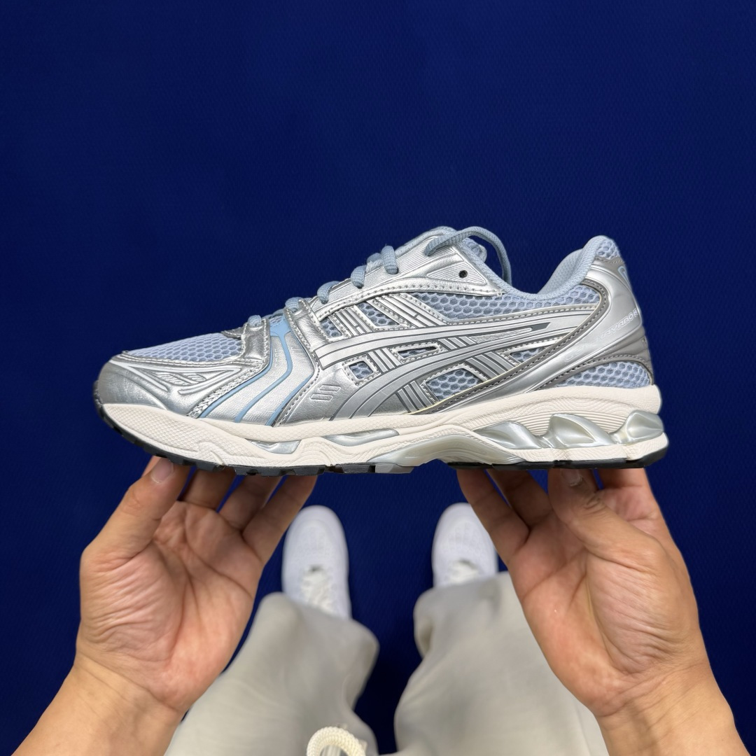 纯原亚瑟士 ASICS Gel-Kayano 14 共48色‼️货号：1203A537-401 银蓝尺码