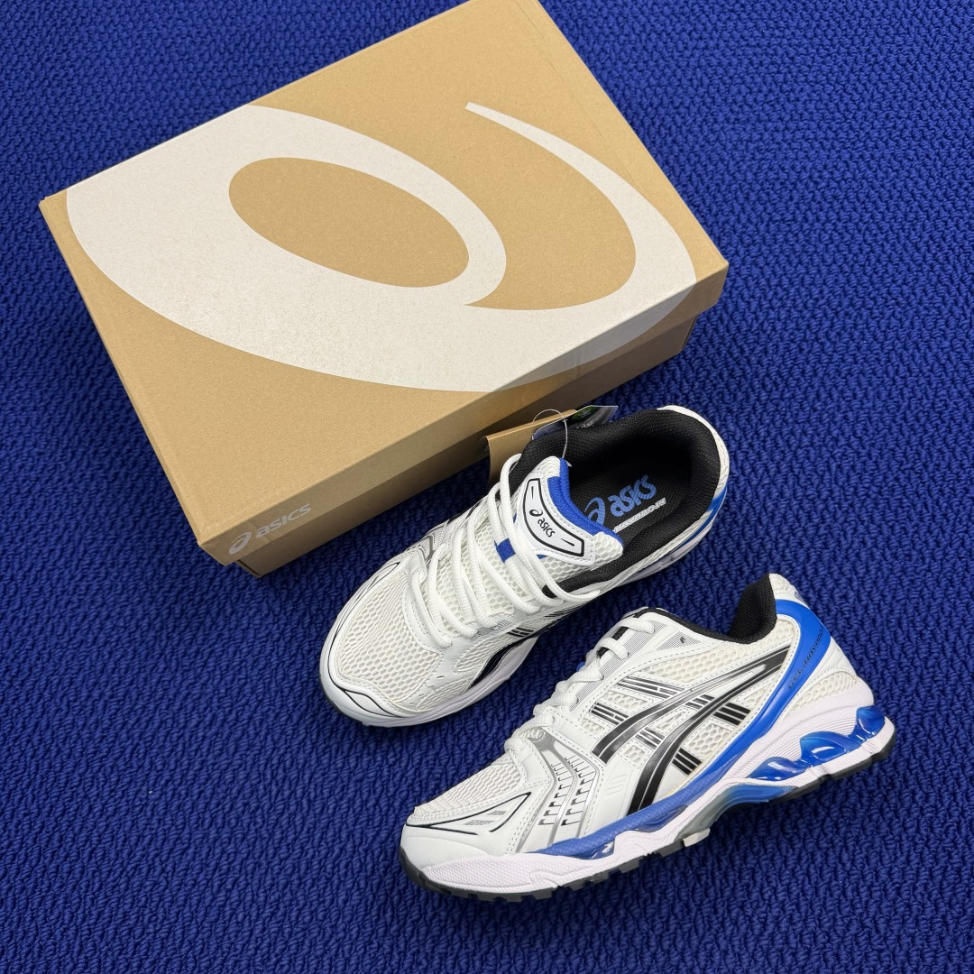 纯原亚瑟士 ASICS Gel-Kayano 14 共48色‼️货号：1201A019-101 白蓝尺码