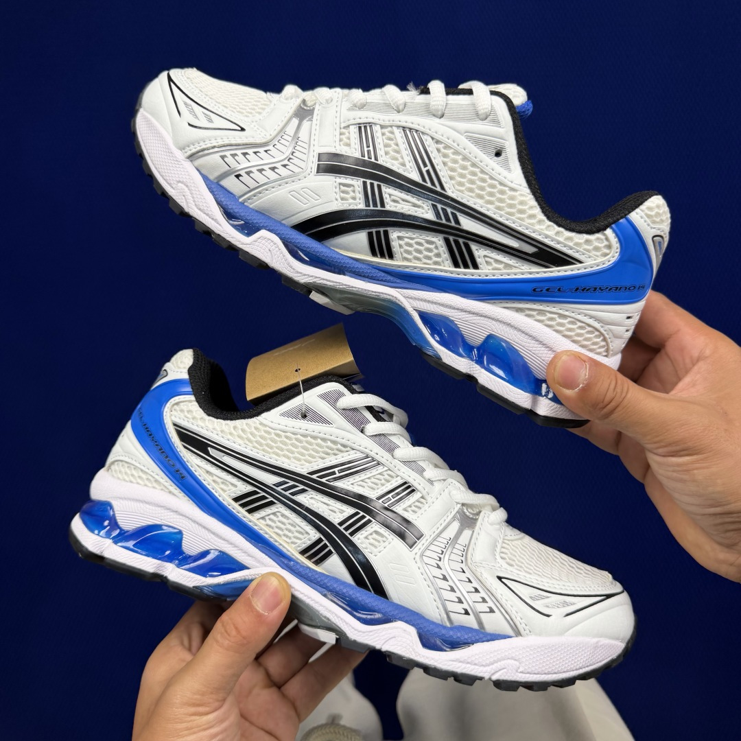 纯原亚瑟士 ASICS Gel-Kayano 14 共48色‼️货号：1201A019-101 白蓝尺码
