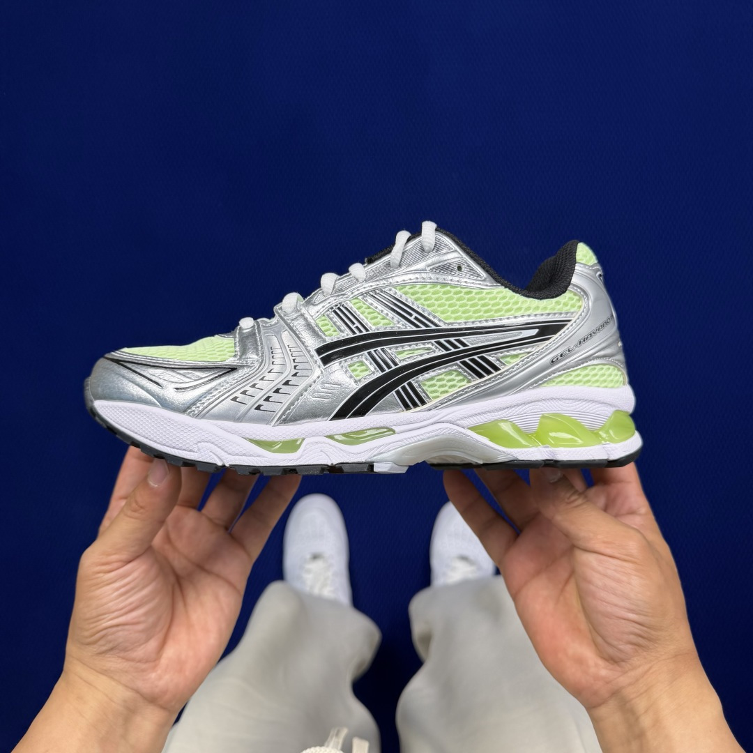 纯原亚瑟士 ASICS Gel-Kayano 14 共48色‼️货号：1201A019-751 银绿尺码