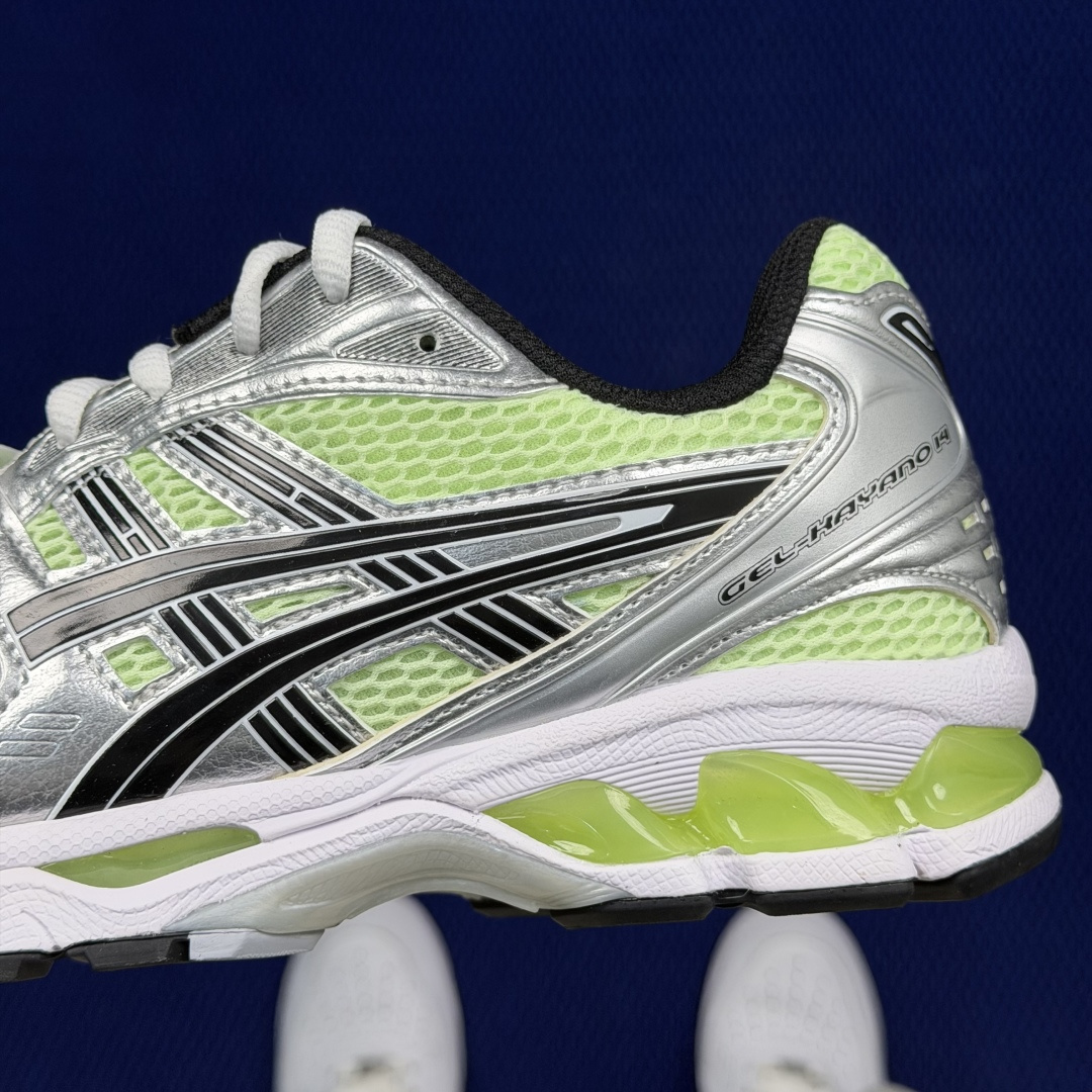 纯原亚瑟士 ASICS Gel-Kayano 14 共48色‼️货号：1201A019-751 银绿尺码