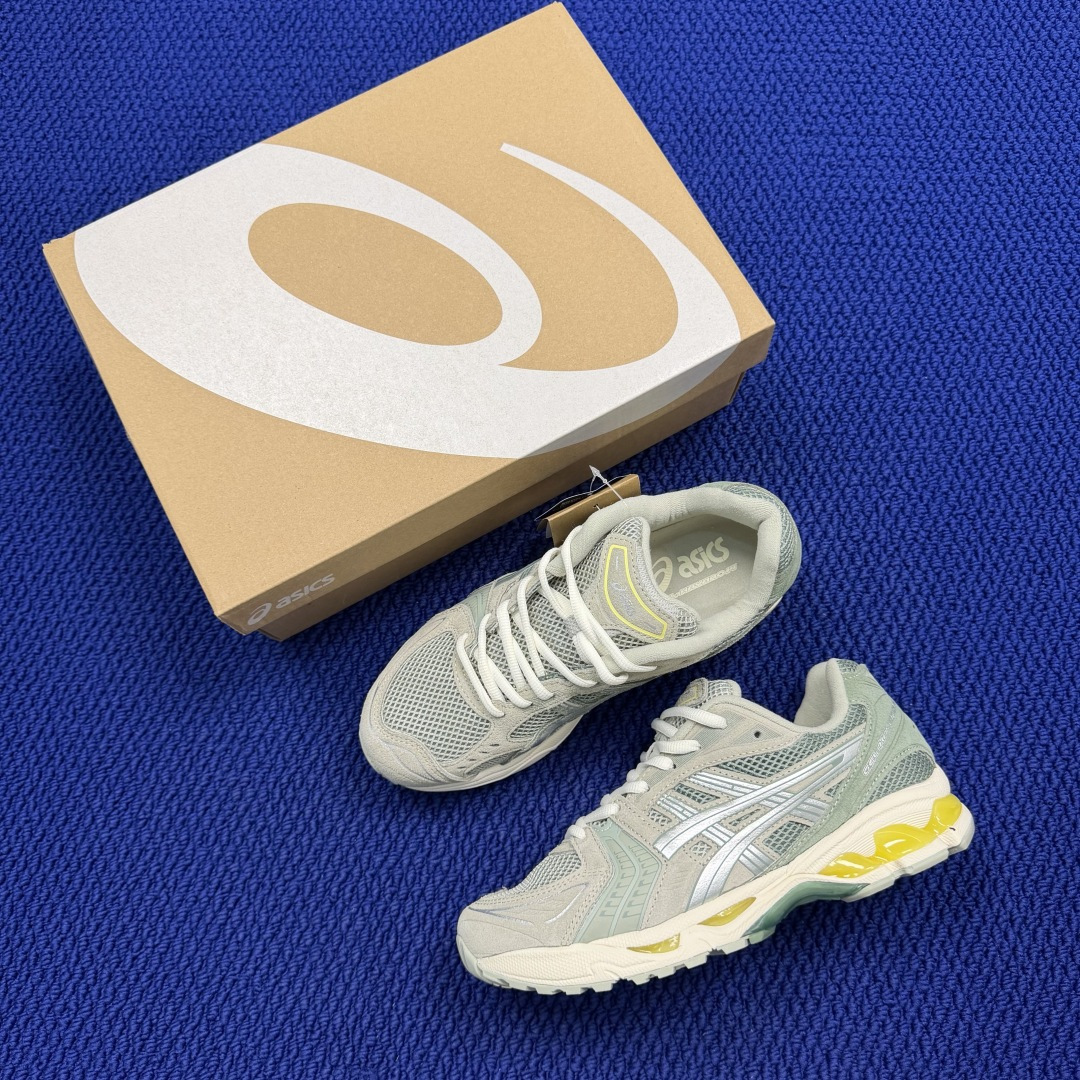 纯原亚瑟士 ASICS Gel-Kayano 14 共48色‼️货号：1201A161-301 灰绿色尺