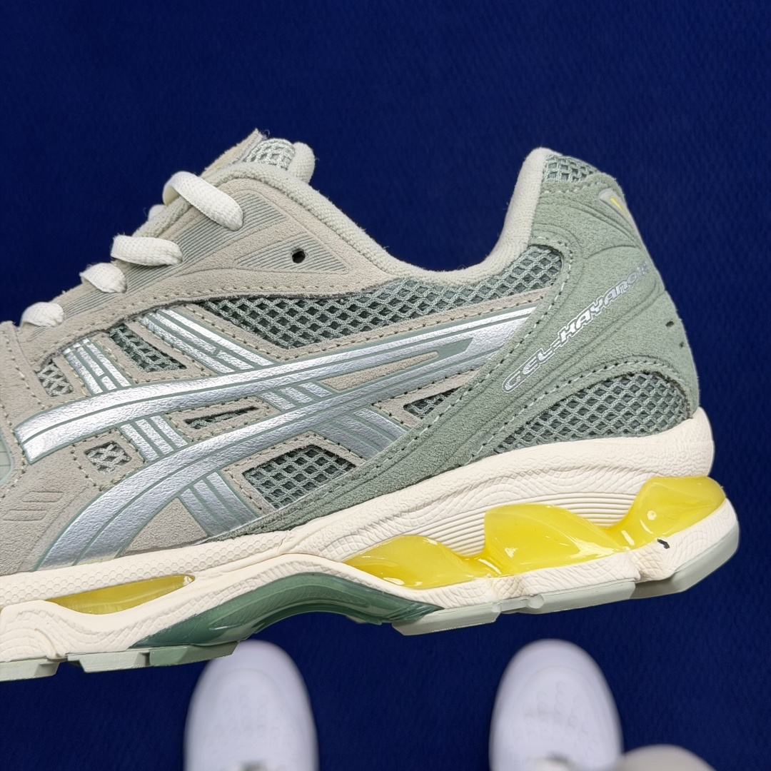 纯原亚瑟士 ASICS Gel-Kayano 14 共48色‼️货号：1201A161-301 灰绿色尺