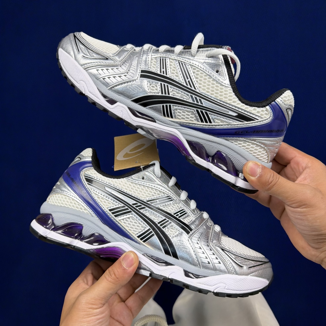 纯原亚瑟士 ASICS Gel-Kayano 14 共48色‼️货号：1202A056-111 白紫尺码