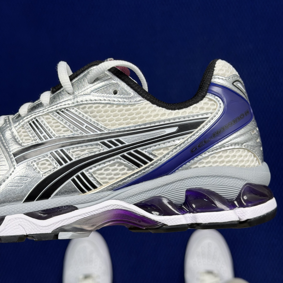 纯原亚瑟士 ASICS Gel-Kayano 14 共48色‼️货号：1202A056-111 白紫尺码