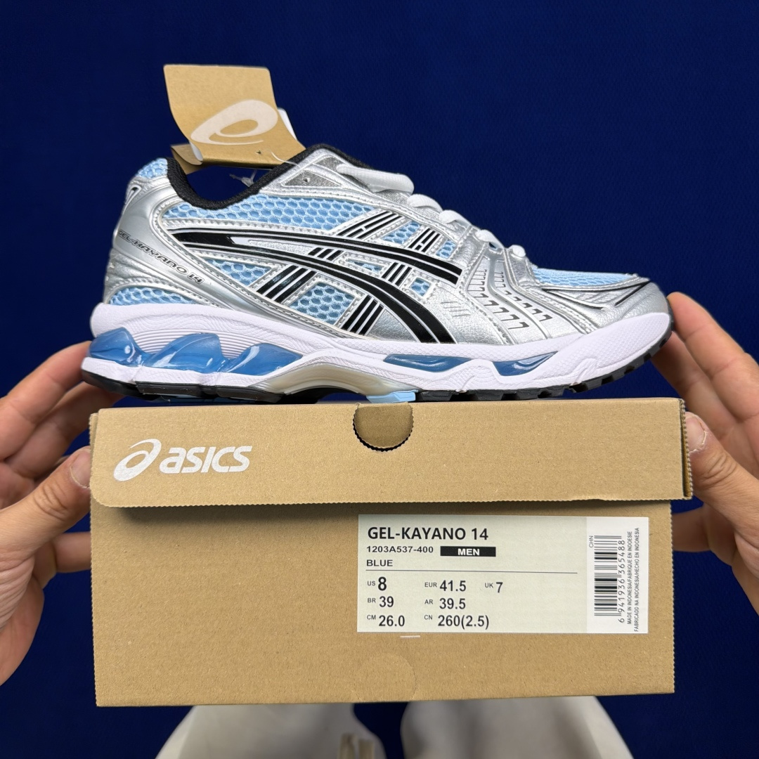 纯原亚瑟士 ASICS Gel-Kayano 14 共48色‼️货号：1203A537-400 蓝色尺码