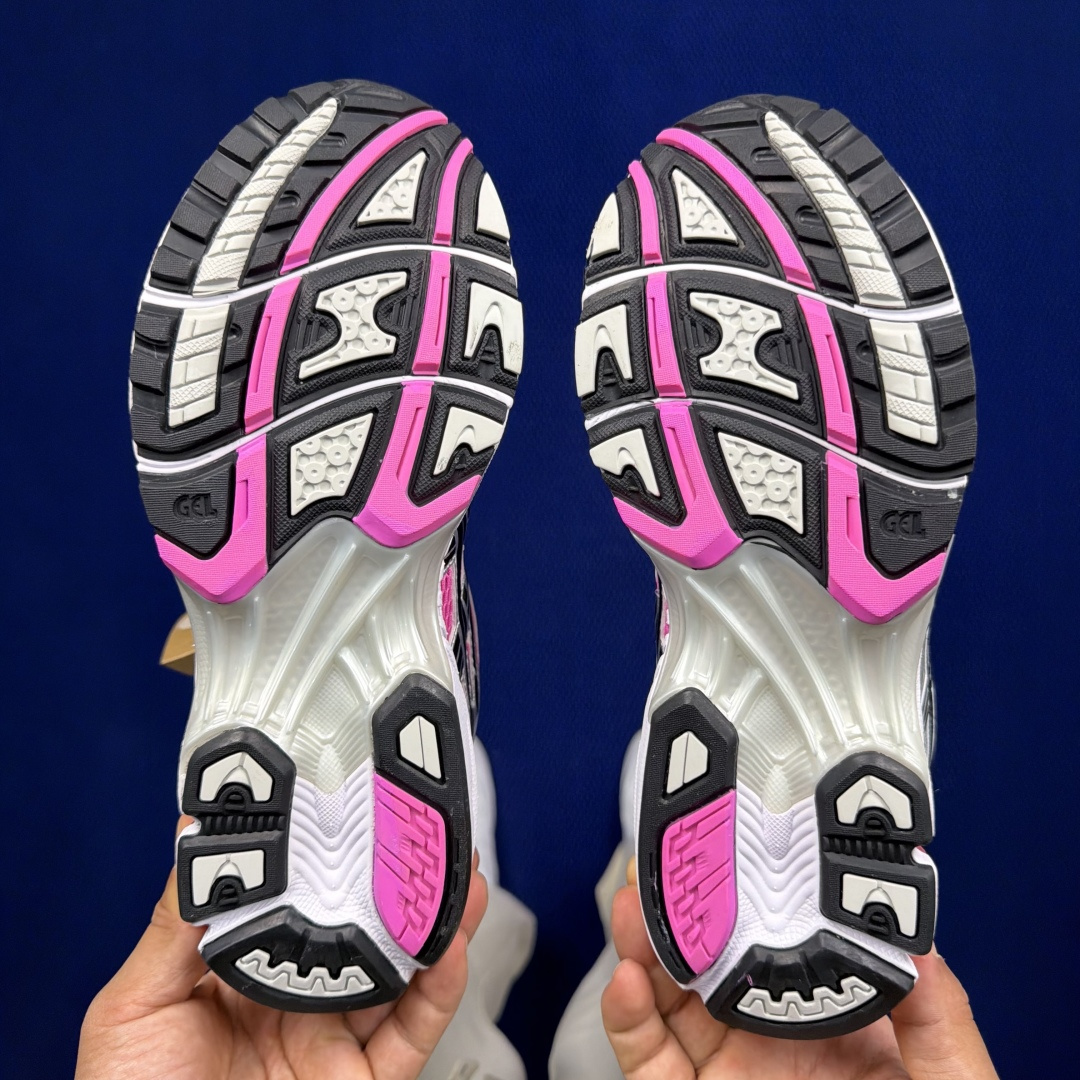 纯原亚瑟士 ASICS Gel-Kayano 14 共48色‼️货号：1201A019-700 银粉黑尺