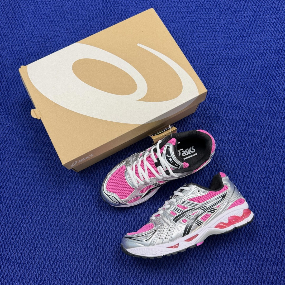 纯原亚瑟士 ASICS Gel-Kayano 14 共48色‼️货号：1201A019-700 银粉黑尺