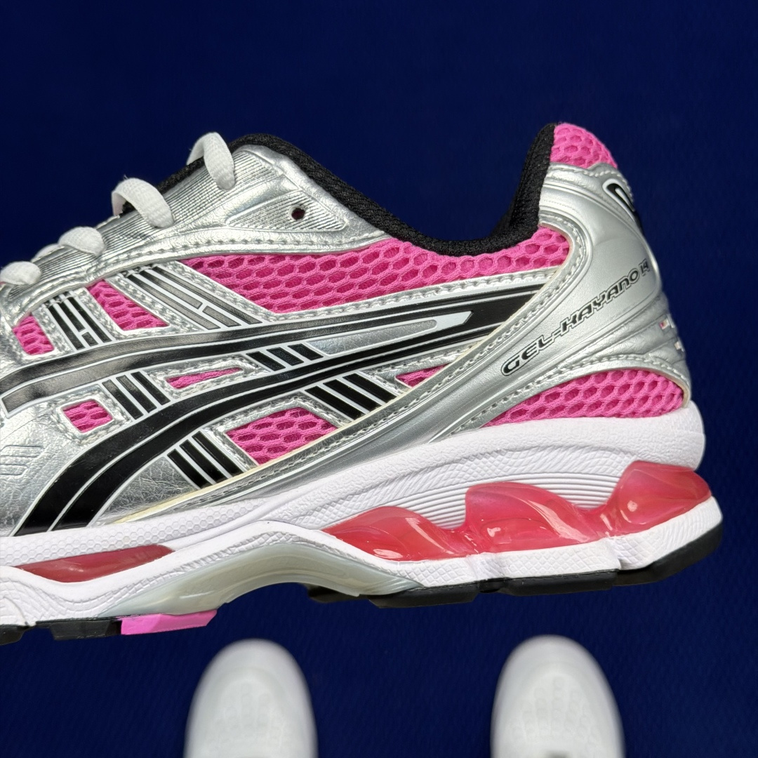 纯原亚瑟士 ASICS Gel-Kayano 14 共48色‼️货号：1201A019-700 银粉黑尺