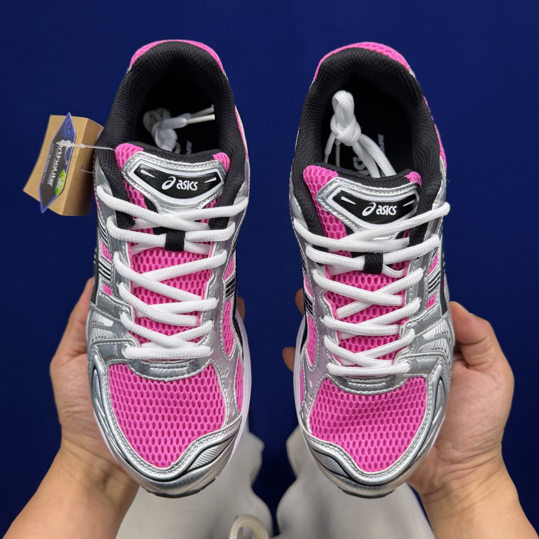 纯原亚瑟士 ASICS Gel-Kayano 14 共48色‼️货号：1201A019-700 银粉黑尺