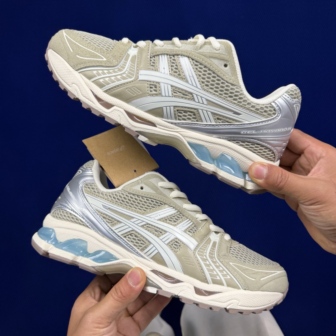 纯原亚瑟士 ASICS Gel-Kayano 14 共48色‼️货号：1203A572-300 灰色翻毛