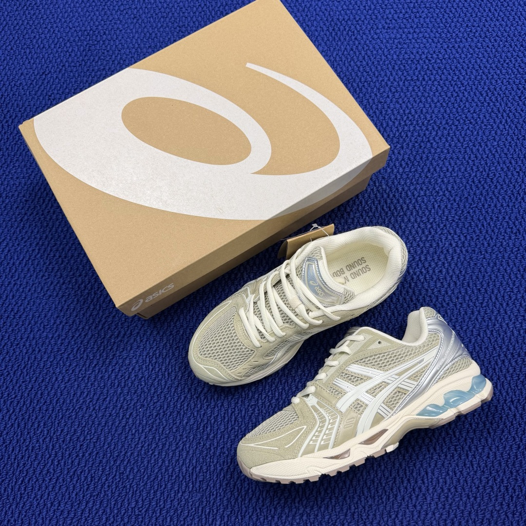 纯原亚瑟士 ASICS Gel-Kayano 14 共48色‼️货号：1203A572-300 灰色翻毛