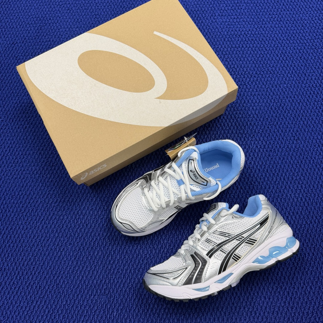 纯原亚瑟士 ASICS Gel-Kayano 14 共48色‼️货号：1203A961-101 白海军蓝