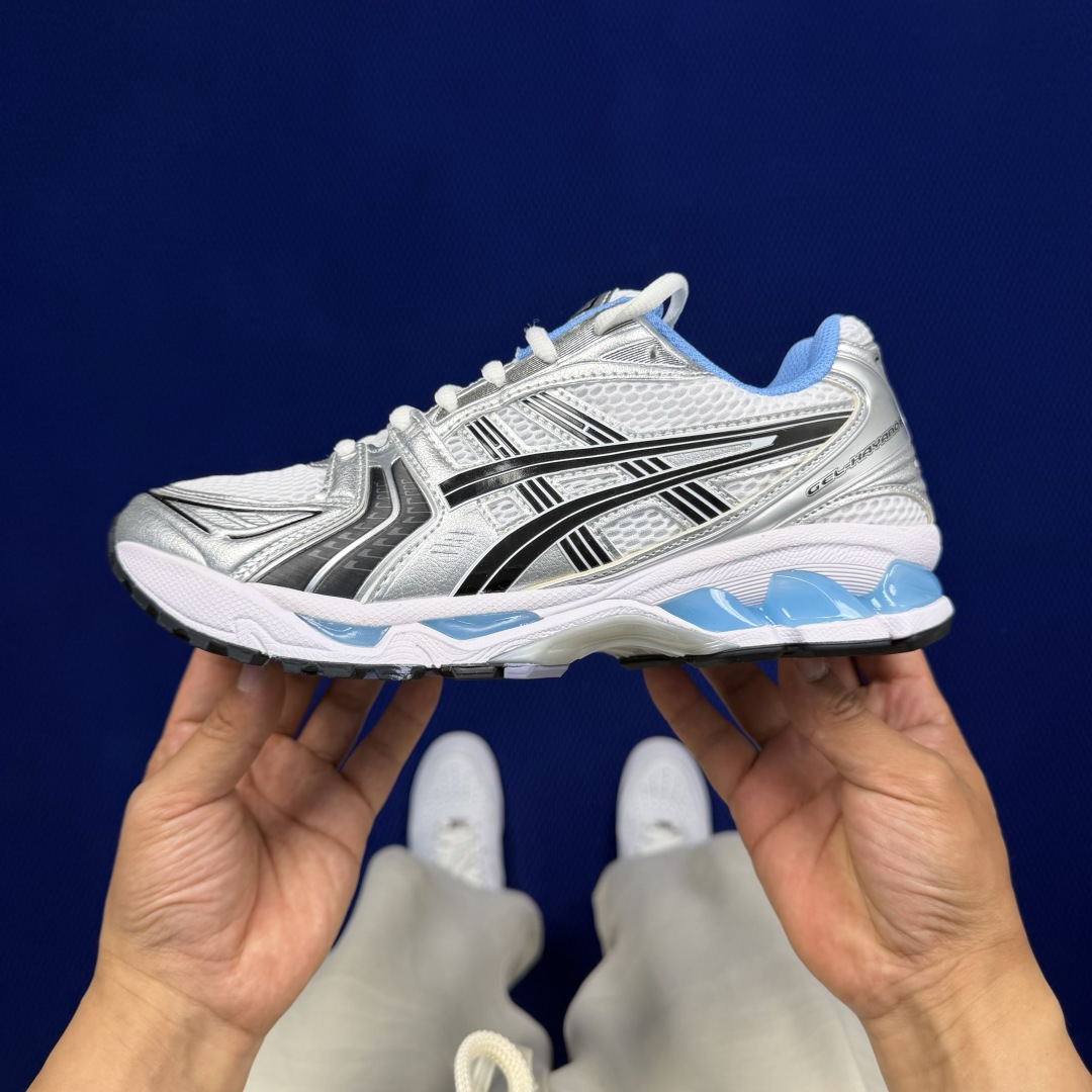 纯原亚瑟士 ASICS Gel-Kayano 14 共48色‼️货号：1203A961-101 白海军蓝