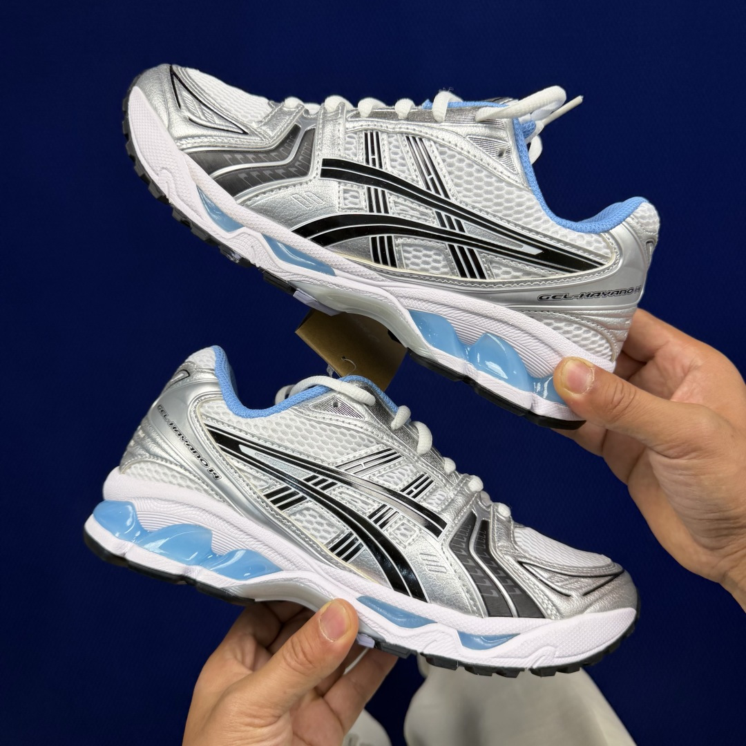 纯原亚瑟士 ASICS Gel-Kayano 14 共48色‼️货号：1203A961-101 白海军蓝