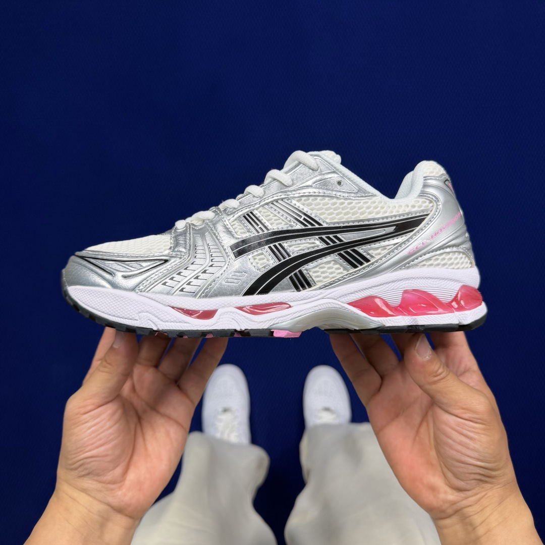 纯原亚瑟士 ASICS Gel-Kayano 14 共48色‼️货号：1203A537-103 银白粉尺