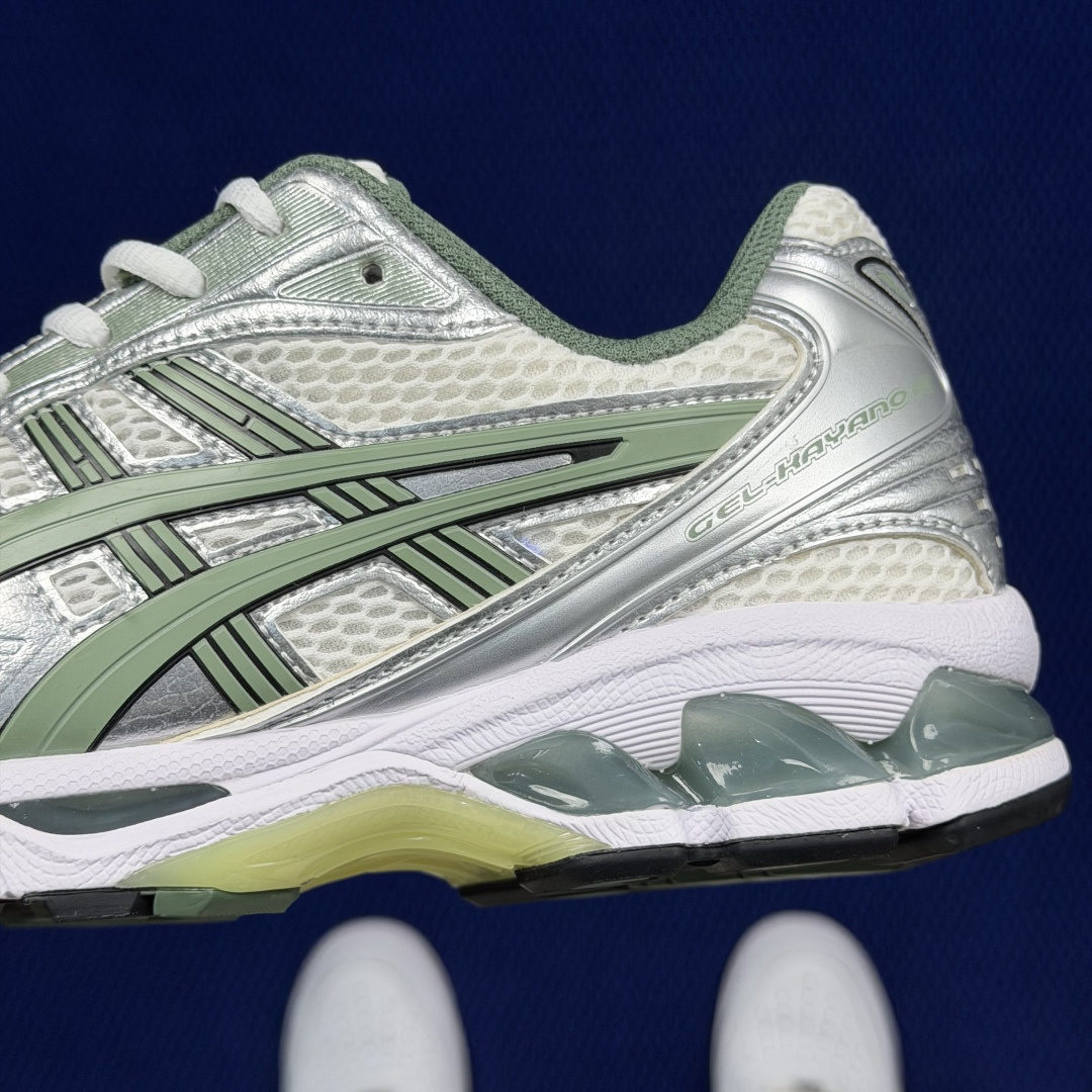 纯原亚瑟士 ASICS Gel-Kayano 14 共48色‼️货号：1201A019-107 绿色尺码
