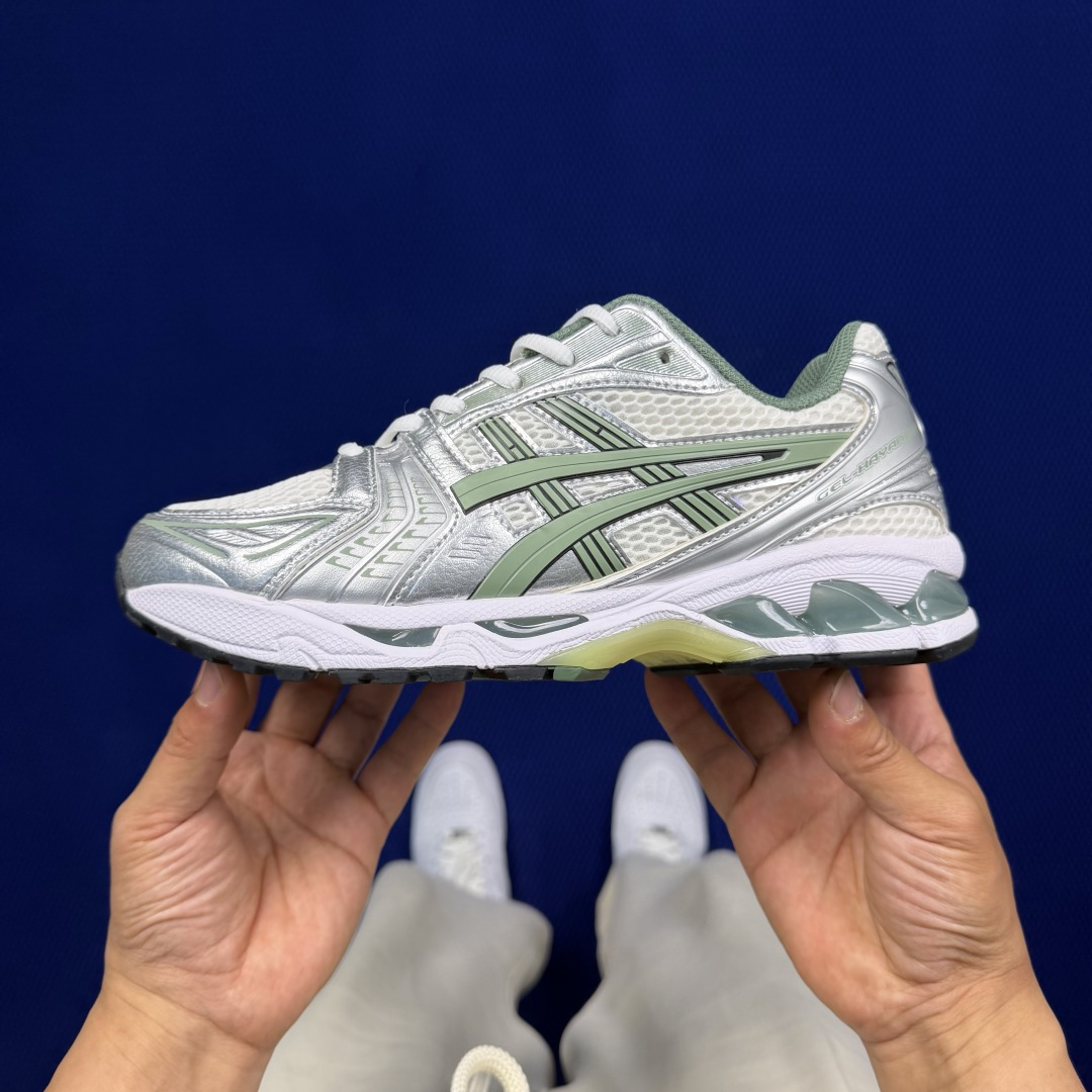 纯原亚瑟士 ASICS Gel-Kayano 14 共48色‼️货号：1201A019-107 绿色尺码
