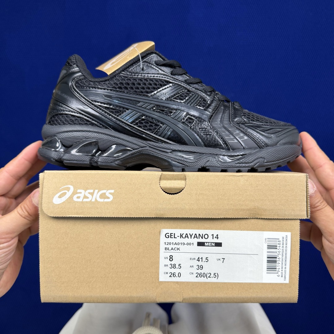 纯原亚瑟士 ASICS Gel-Kayano 14 共48色‼️货号：1201A019-001 亮黑武士