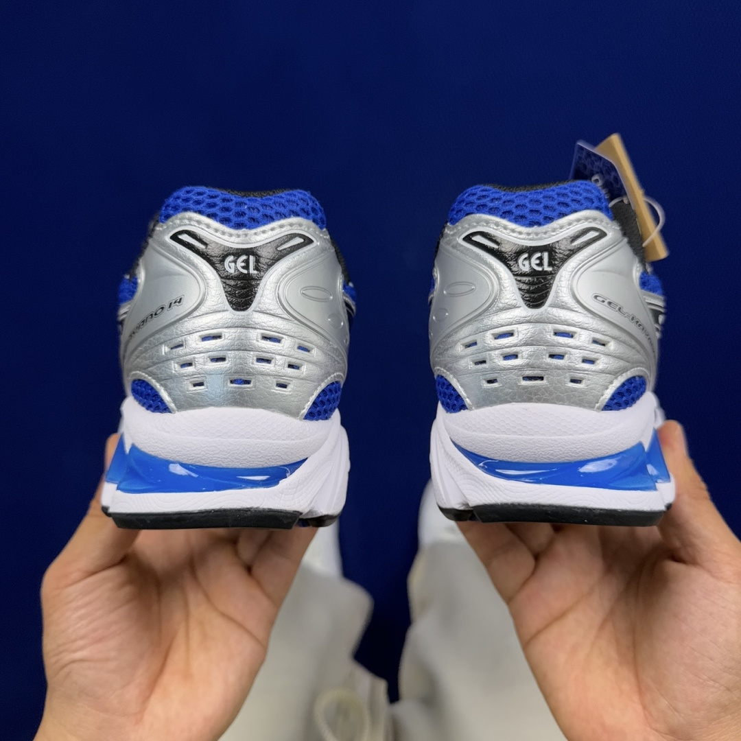 纯原亚瑟士 ASICS Gel-Kayano 14 共48色‼️货号：1201A019-401 银蓝尺码