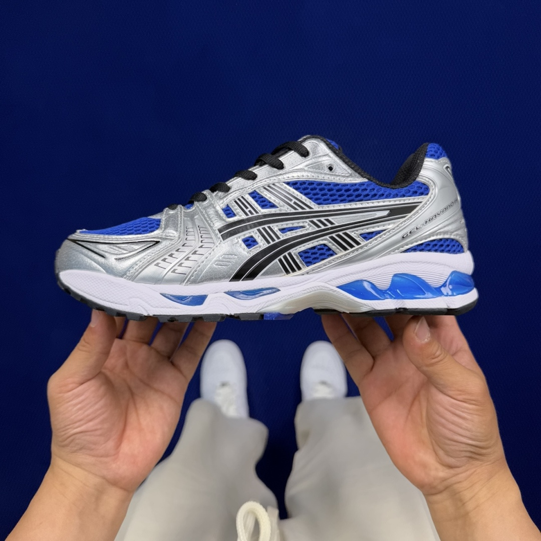 纯原亚瑟士 ASICS Gel-Kayano 14 共48色‼️货号：1201A019-401 银蓝尺码