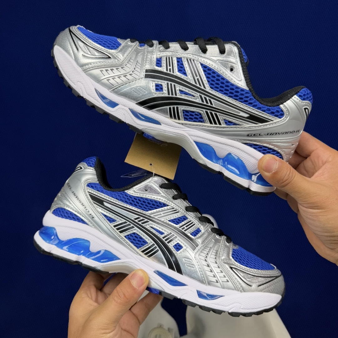 纯原亚瑟士 ASICS Gel-Kayano 14 共48色‼️货号：1201A019-401 银蓝尺码