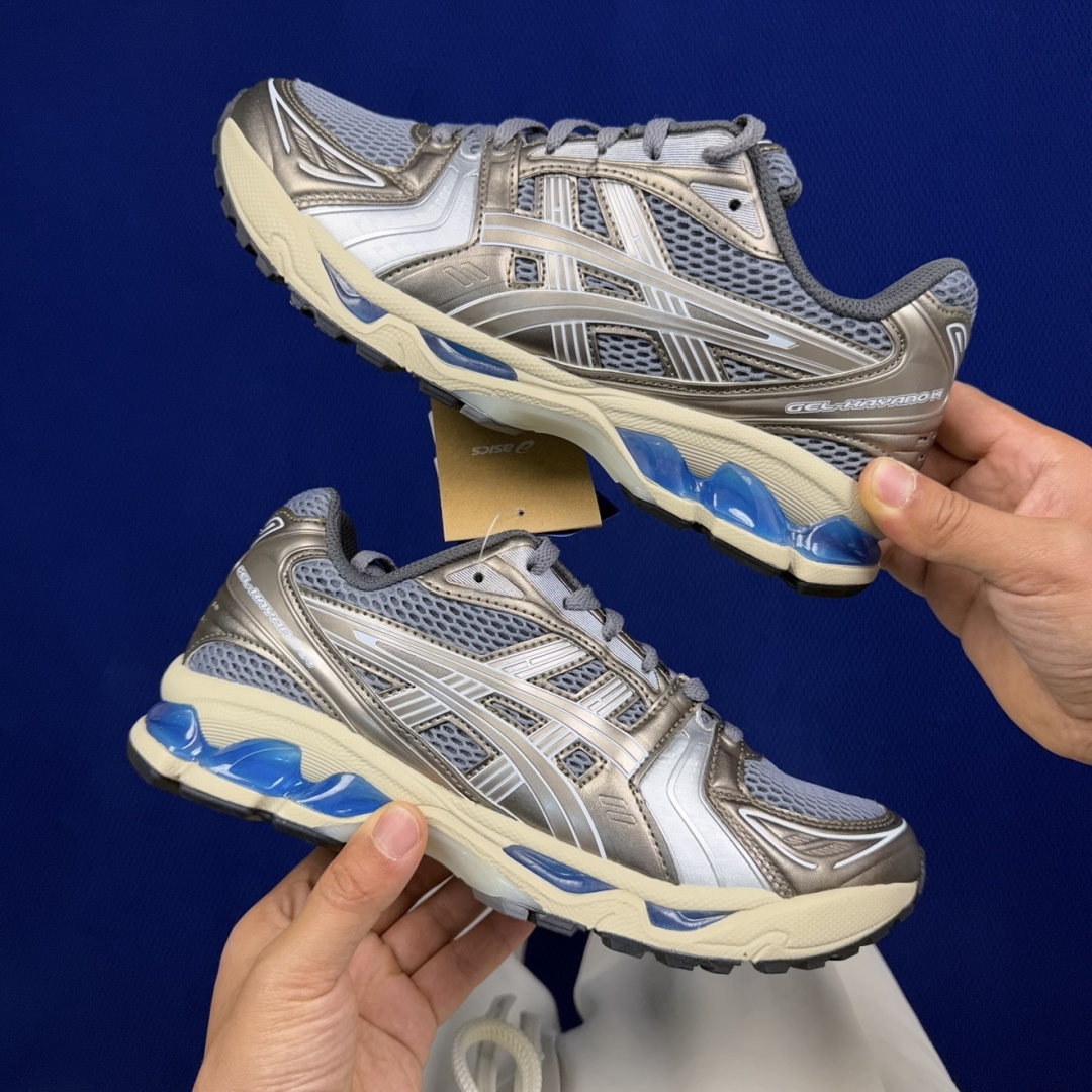 纯原亚瑟士 ASICS Gel-Kayano 14 共48色‼️货号：1203A993-020 暗金黑尺
