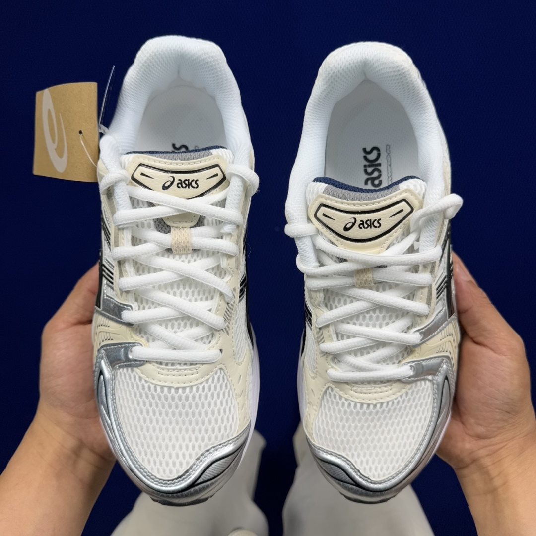 纯原亚瑟士 ASICS Gel-Kayano 14 共48色‼️货号：1202A056-109 白黑银尺