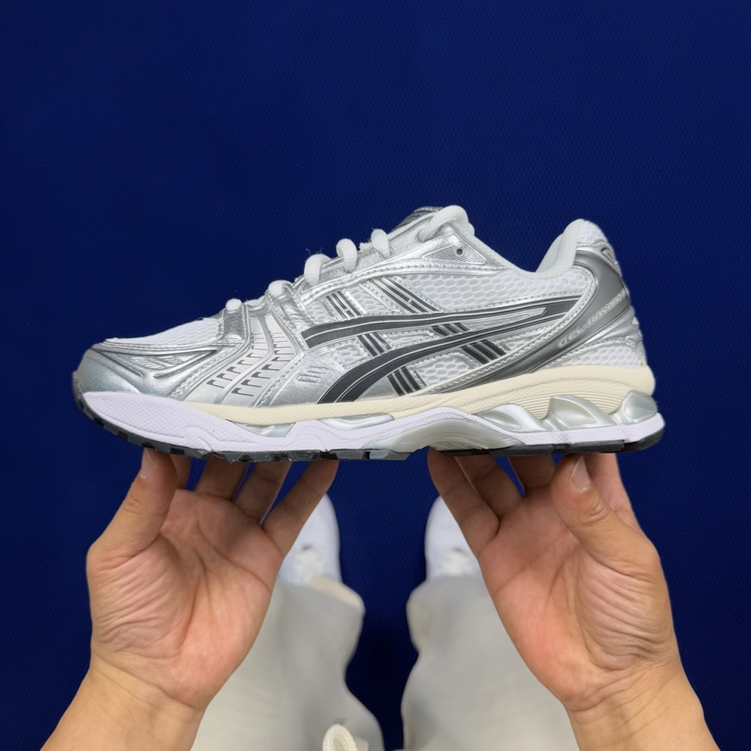 纯原亚瑟士 ASICS Gel-Kayano 14 共48色‼️货号：1203A537-100 银白色尺