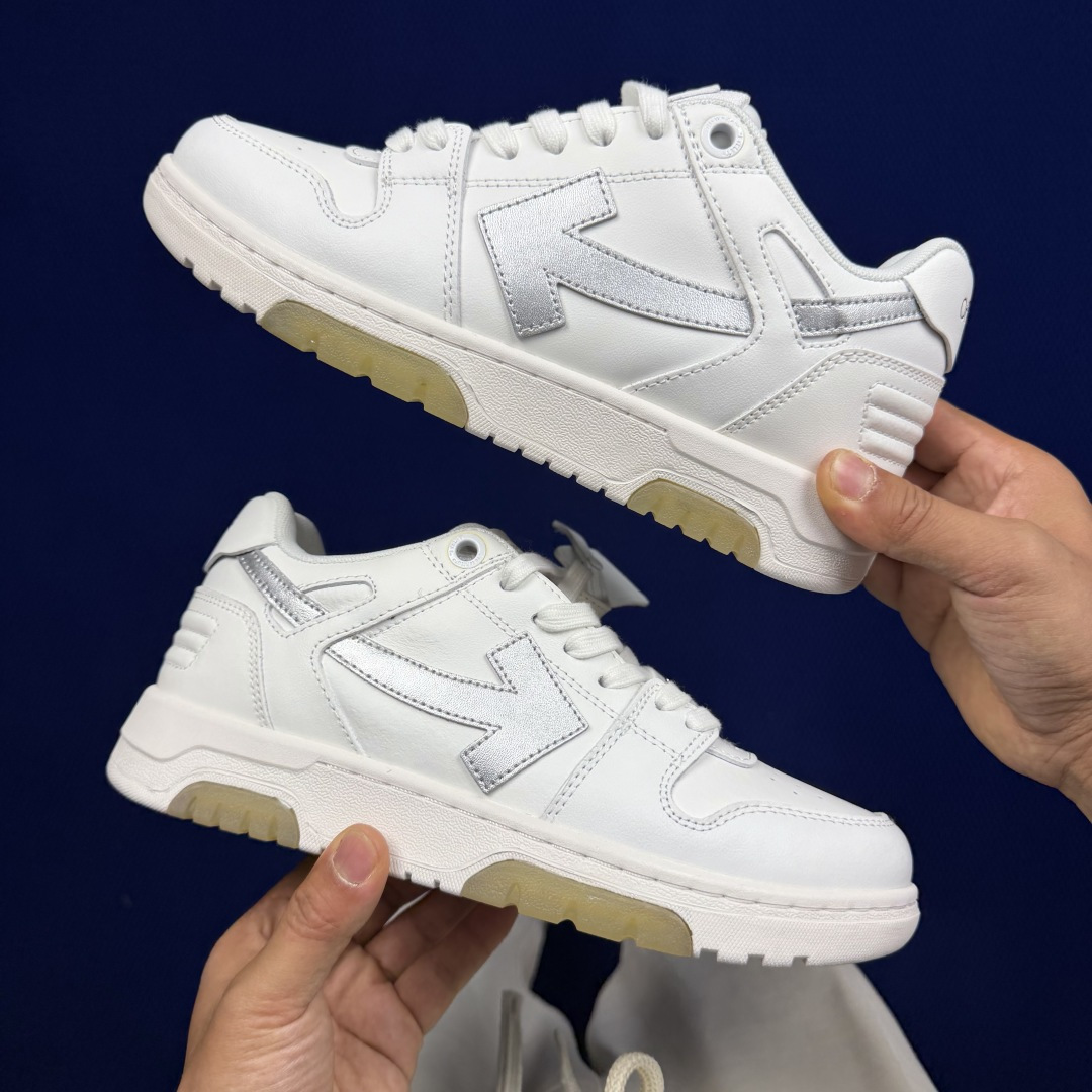 顶奢OW板鞋 Off-White板鞋 共62色‼️市面最强品质！全方位复刻！带原装扣全套包装白色银钩尺码