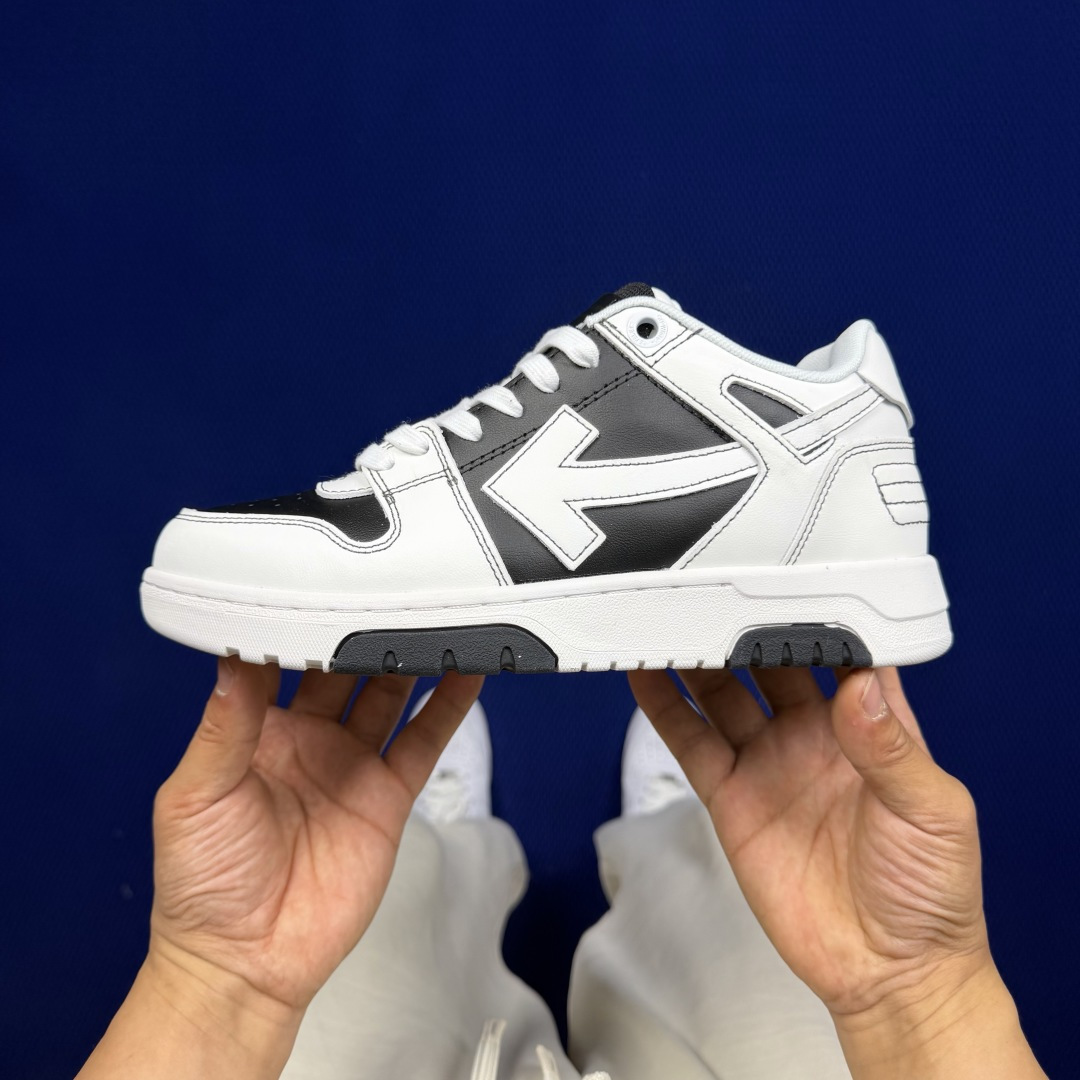 顶奢OW板鞋 Off-White板鞋 共62色‼️市面最强品质！全方位复刻！带原装扣全套包装白灰黑尺码：