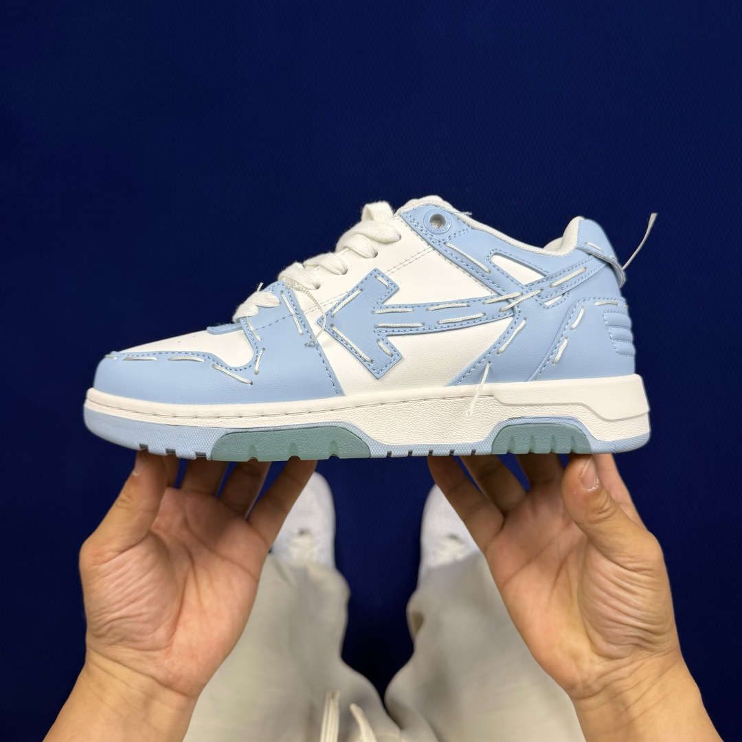 顶奢OW板鞋 Off-White板鞋 共62色‼️市面最强品质！全方位复刻！带原装扣全套包装蓝白限定线头
