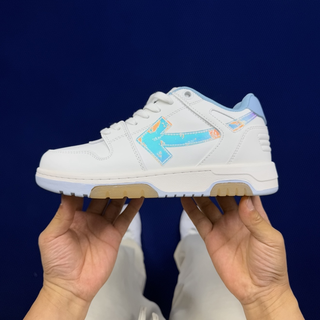顶奢OW板鞋 Off-White板鞋 共62色‼️市面最强品质！全方位复刻！带原装扣全套包装白蓝变色尺码