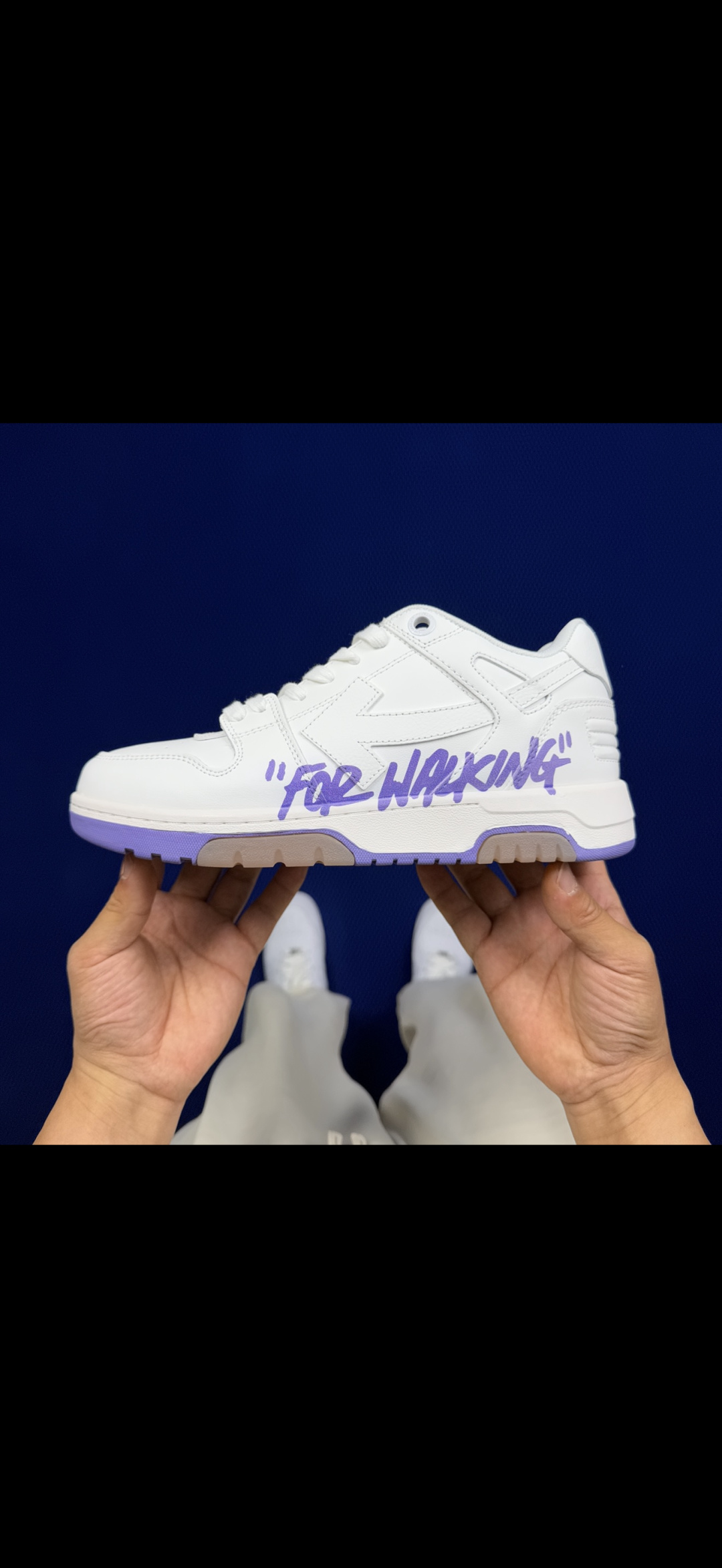 顶奢OW板鞋 Off-White板鞋 共62色‼️市面最强品质！全方位复刻！带原装扣全套包装白紫印花尺码