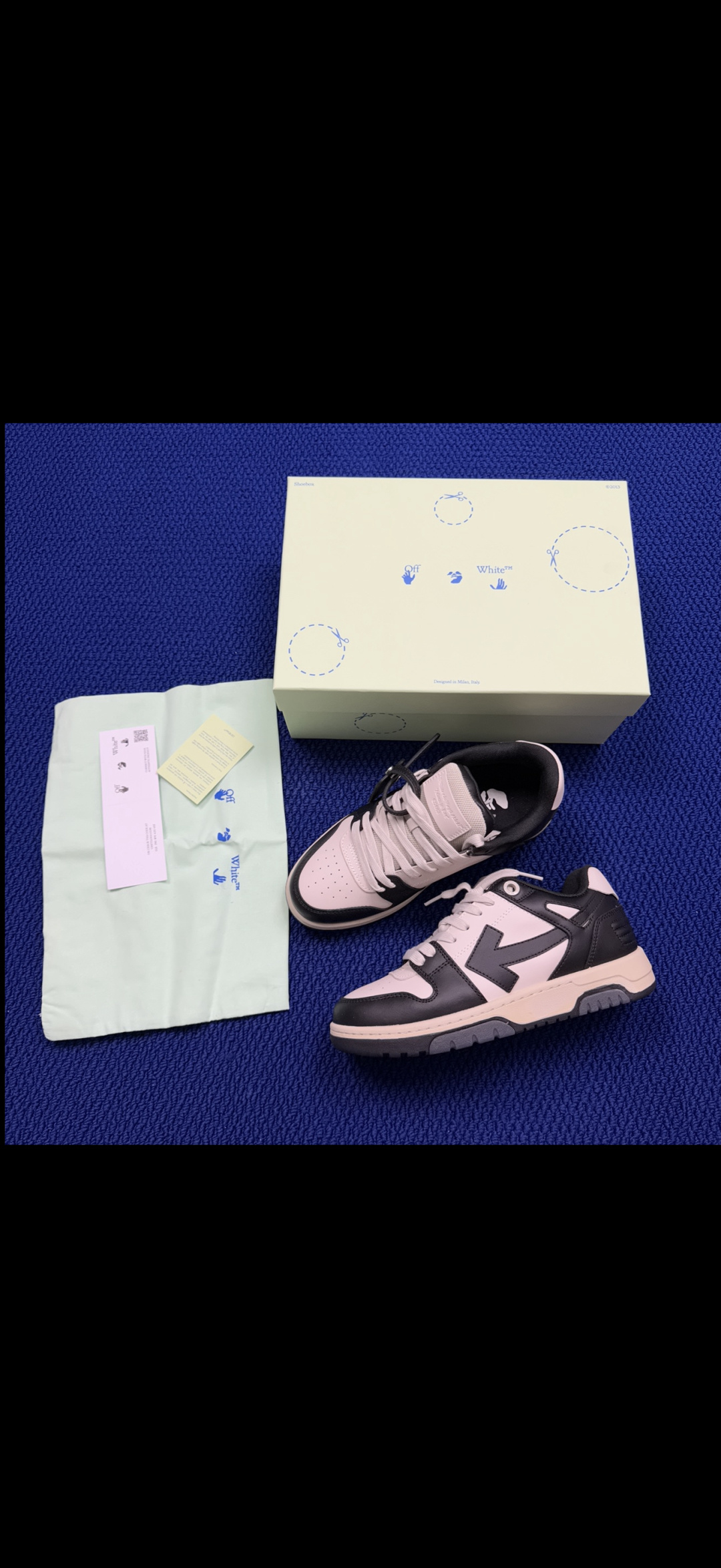 顶奢OW板鞋 Off-White板鞋 共62色‼️市面最强品质！全方位复刻！带原装扣全套包装黑白米色尺码