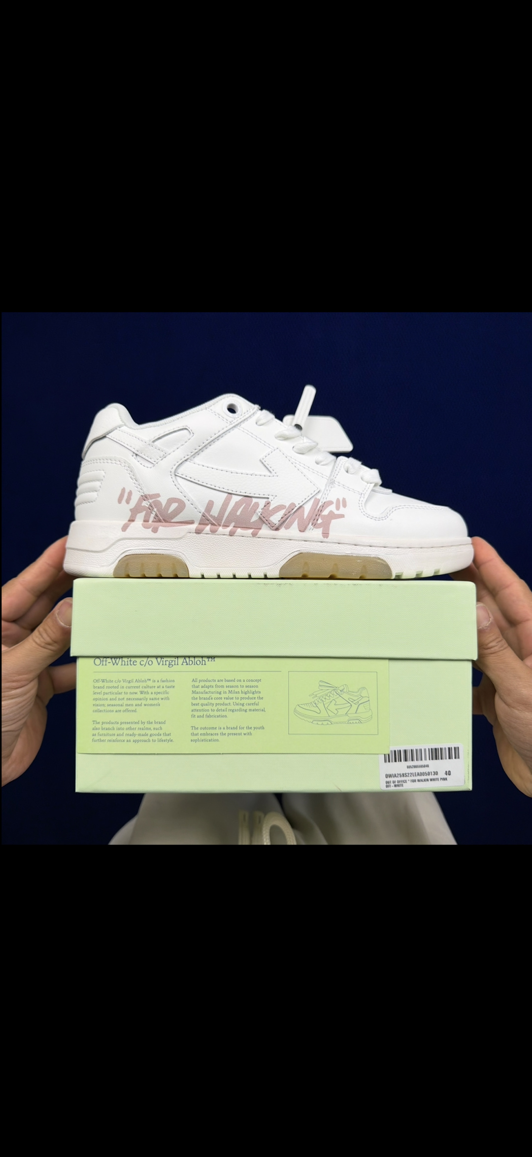 顶奢OW板鞋 Off-White板鞋 共62色‼️市面最强品质！全方位复刻！带原装扣全套包装白粉印花字母
