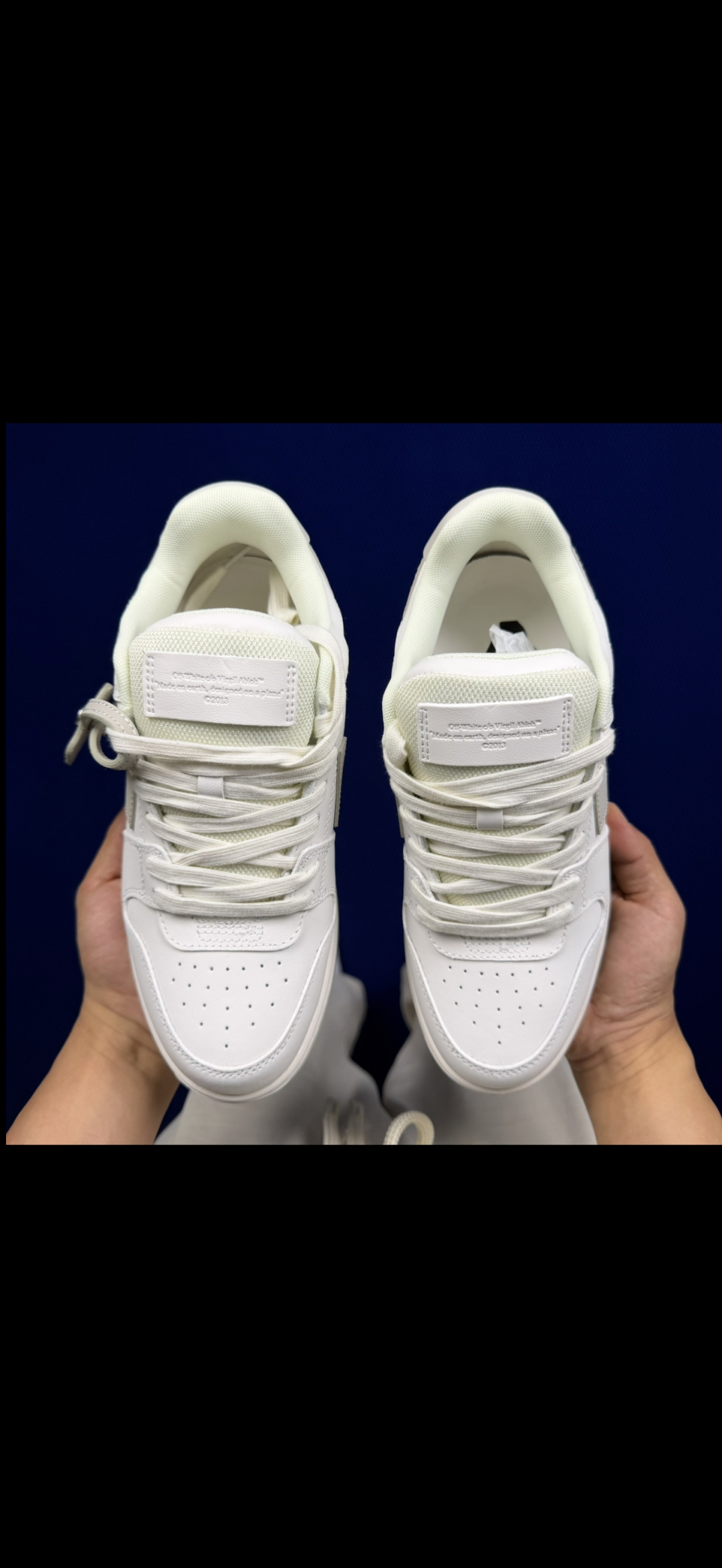 顶奢OW板鞋 Off-White板鞋 共62色‼️市面最强品质！全方位复刻！带原装扣全套包装象牙白尺码：