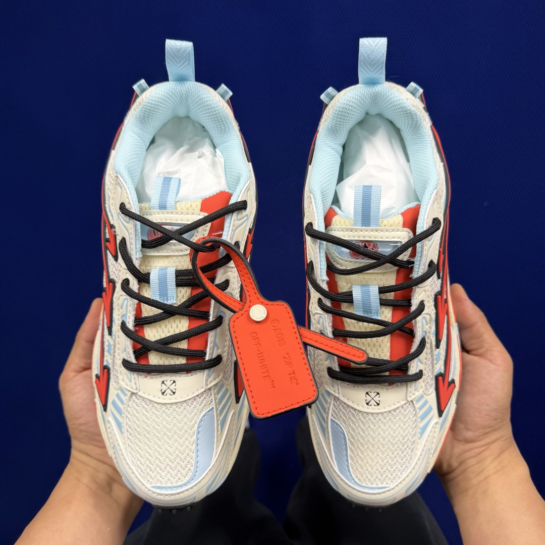 OW解构休闲跑鞋/复古老爹鞋 50色！OFF-WHITE Be Right Back 工艺很复杂！尺码：