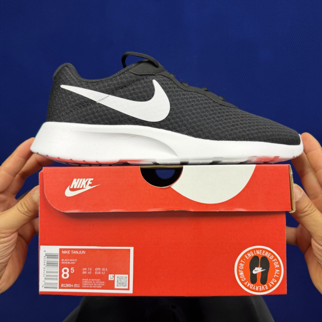 冲正纯原1:1品质！Nike Tanjun 伦敦休闲鞋 超高清洁度！货号：-011 红盒尺码：36 36