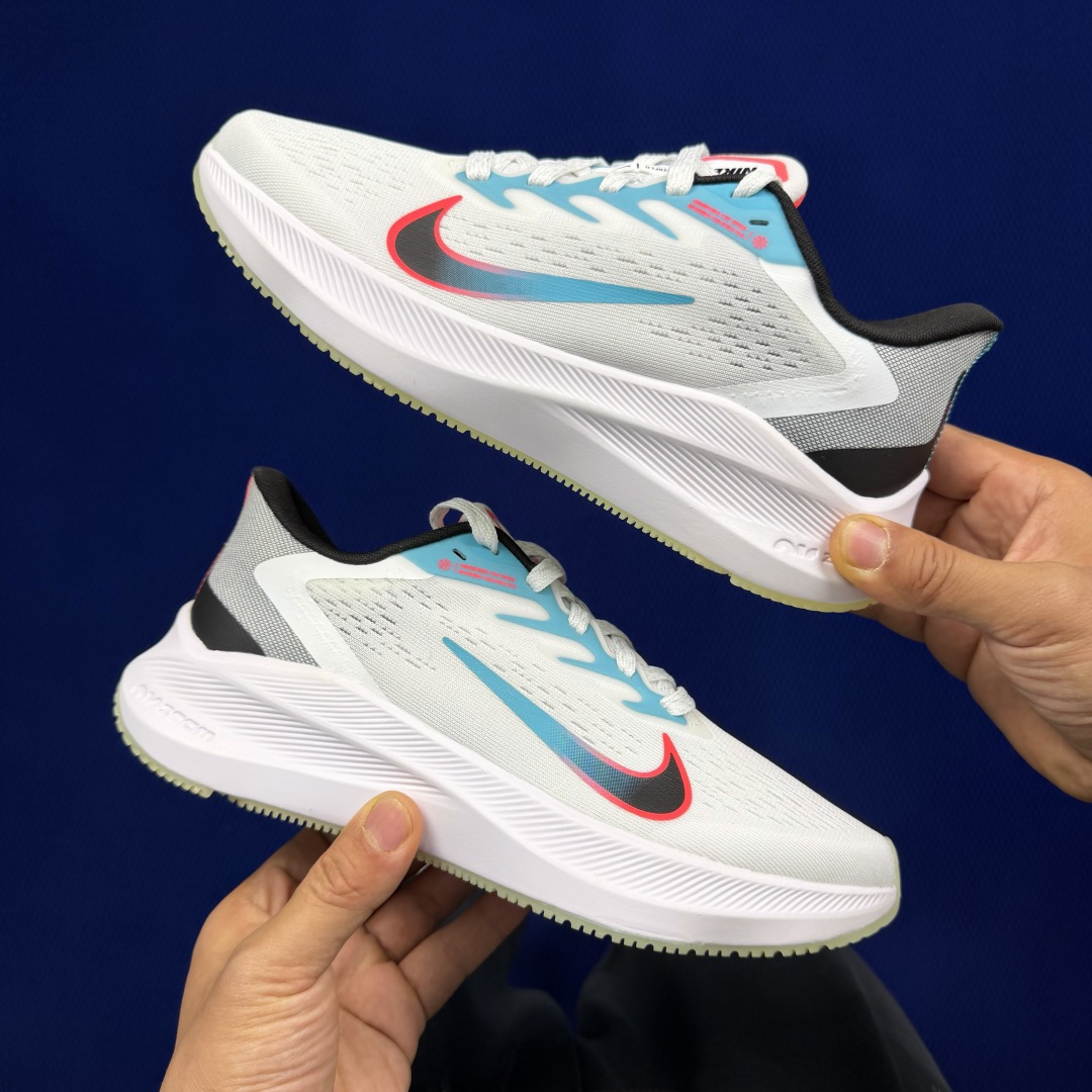 主推优势私【C版马拉松登月系列】冲正纯原1:1品质！登月V7Nike Zoom Winflo 7 气垫跑