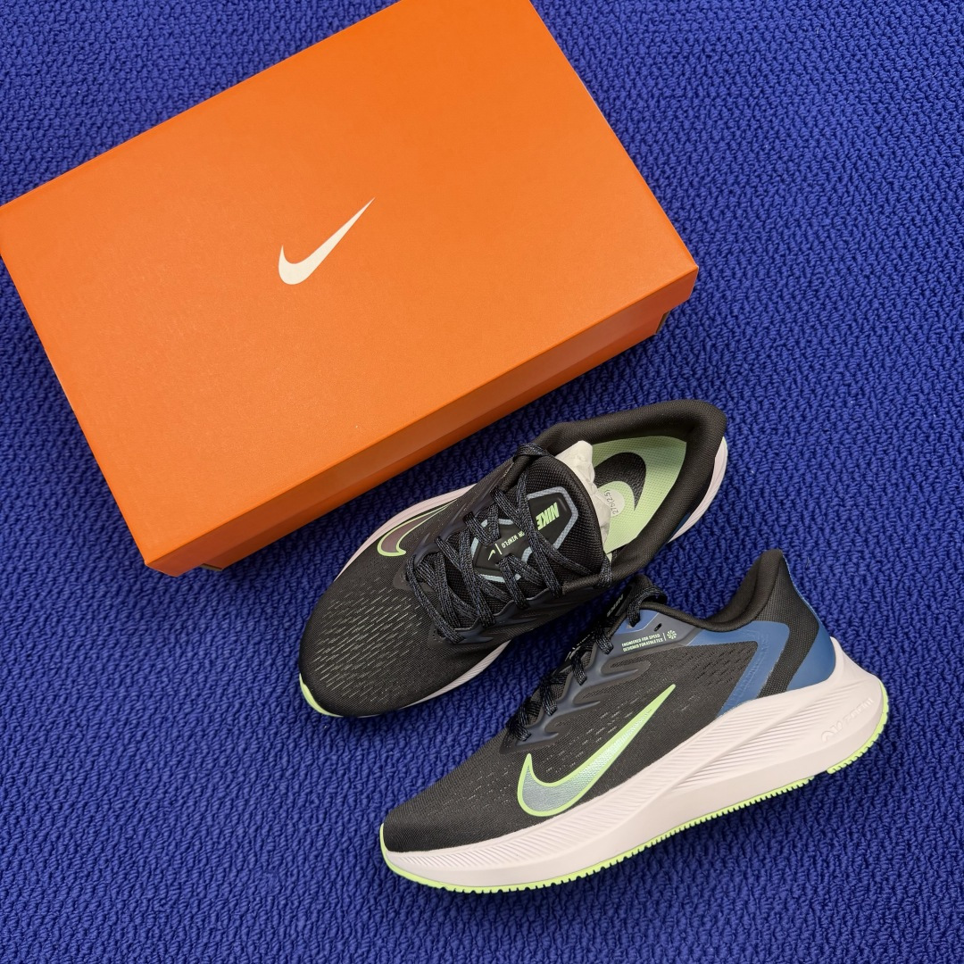 主推优势私【C版马拉松登月系列】冲正纯原1:1品质！登月V7Nike Zoom Winflo 7 气垫跑
